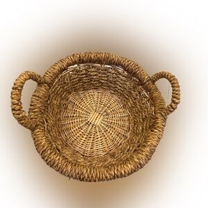 Wooden woven basket